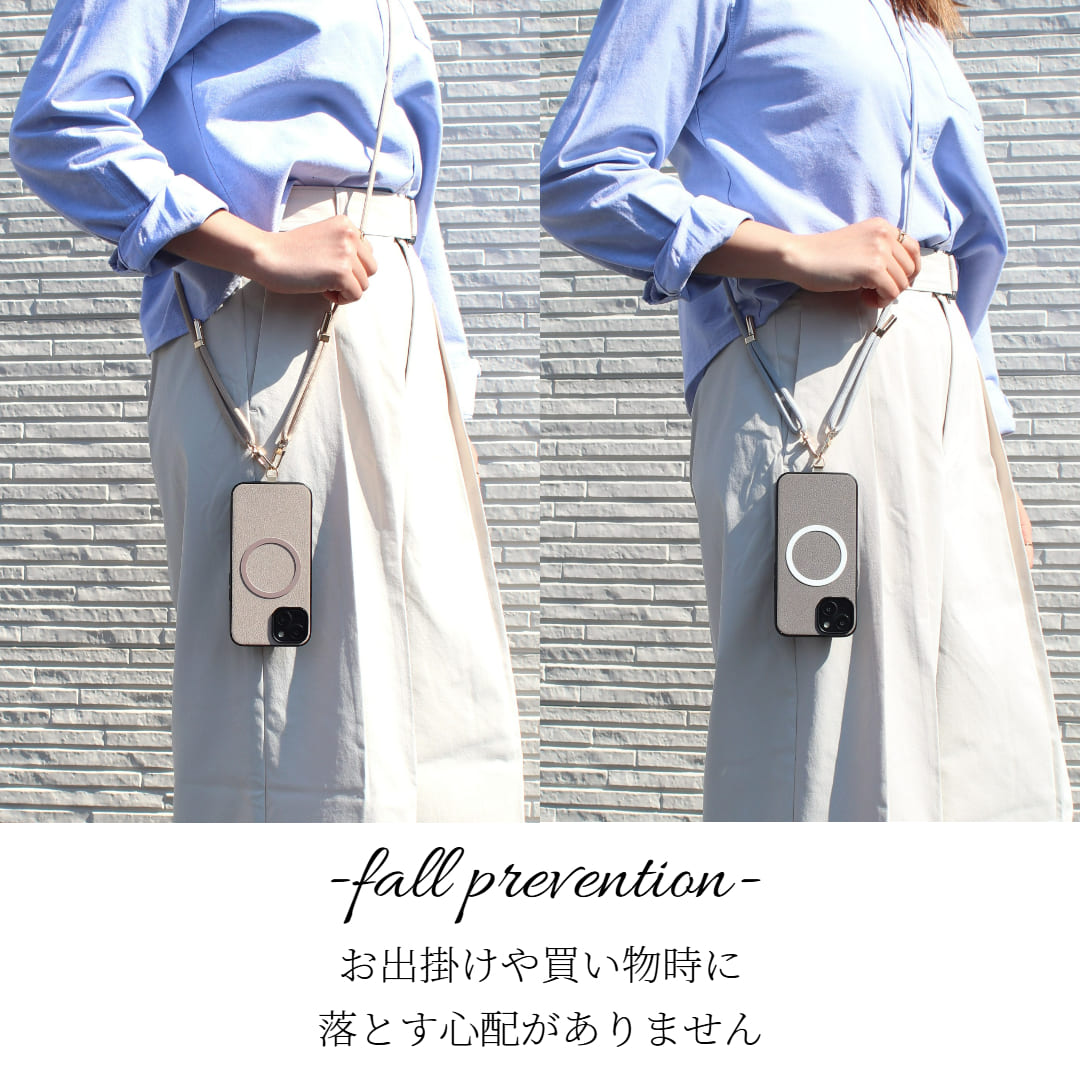 iphone ケース 本革 iphone16 iphone15 iphone14 iphone13 ショルダー ストラップ レザー 16 15 14 13 mini マグセーフ対応 magsafe対応