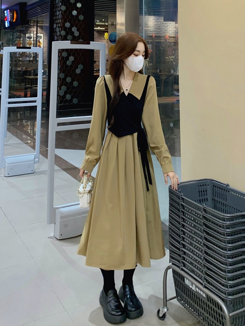 ワンピース レディース ロングスカート フレアスカート フレアワンピース ワンピドレス 膝下 ミモレ ミモレ丈 ミディアム丈 長袖 ボリューム袖 Vネック フレア Aライン ウエストリボン ワンピース レディース ロングスカート フレアスカート フレアワンピース ワンピドレス 膝下 ミモレ ミモレ丈 ミディアム丈 長袖 ボリューム袖 Vネック フレア Aライン ウエストリボン