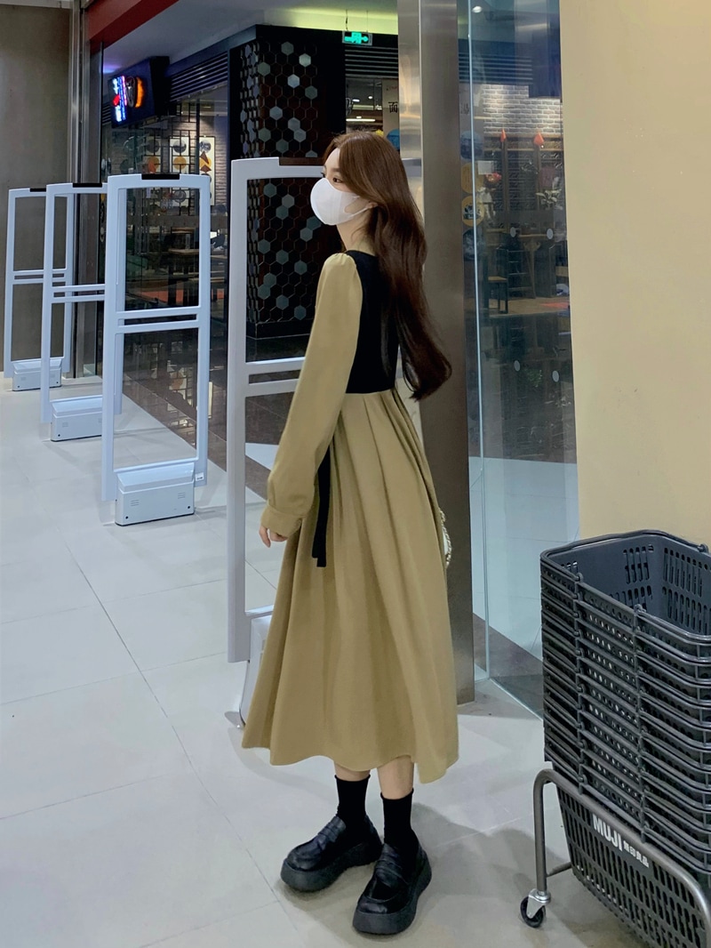 ワンピース レディース ロングスカート フレアスカート フレアワンピース ワンピドレス 膝下 ミモレ ミモレ丈 ミディアム丈 長袖 ボリューム袖 Vネック フレア Aライン ウエストリボン ワンピース レディース ロングスカート フレアスカート フレアワンピース ワンピドレス 膝下 ミモレ ミモレ丈 ミディアム丈 長袖 ボリューム袖 Vネック フレア Aライン ウエストリボン