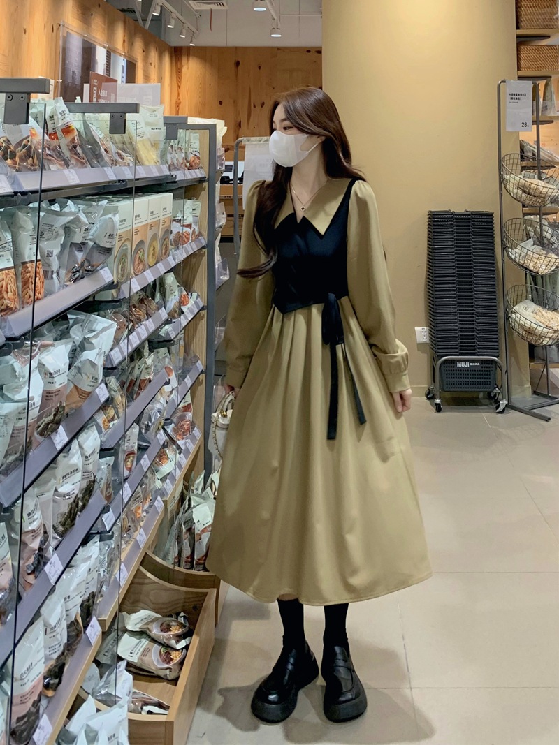 ワンピース レディース ロングスカート フレアスカート フレアワンピース ワンピドレス 膝下 ミモレ ミモレ丈 ミディアム丈 長袖 ボリューム袖 Vネック フレア Aライン ウエストリボン ワンピース レディース ロングスカート フレアスカート フレアワンピース ワンピドレス 膝下 ミモレ ミモレ丈 ミディアム丈 長袖 ボリューム袖 Vネック フレア Aライン ウエストリボン