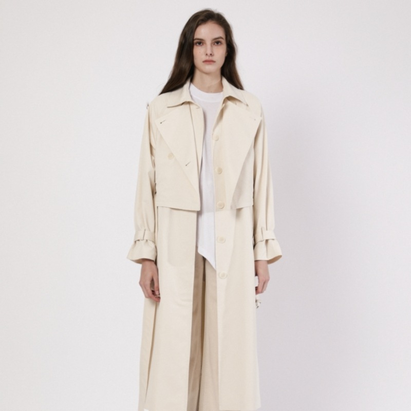 ACUD ガイアレイヤードトレンチコート_ブラック_(3カラー) ACUD ガイアレイヤードトレンチコート_ブラック_(3カラー)