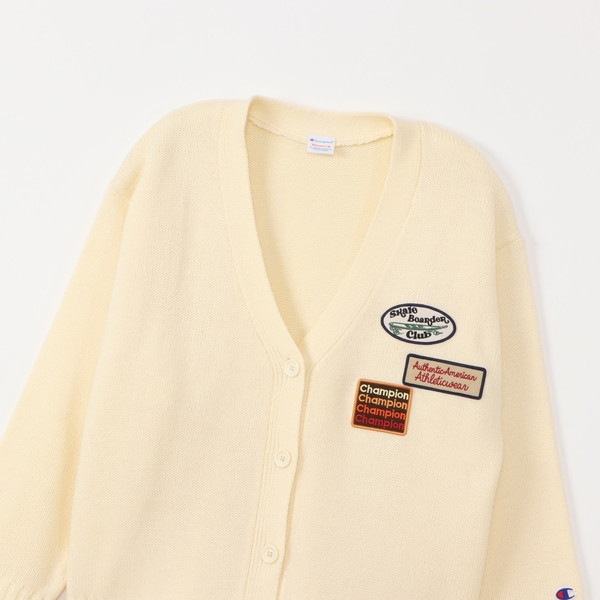 Champion チャンピオン ニットカーディガン レディース CW-A018-020 Champion チャンピオン ニットカーディガン レディース CW-A018-020