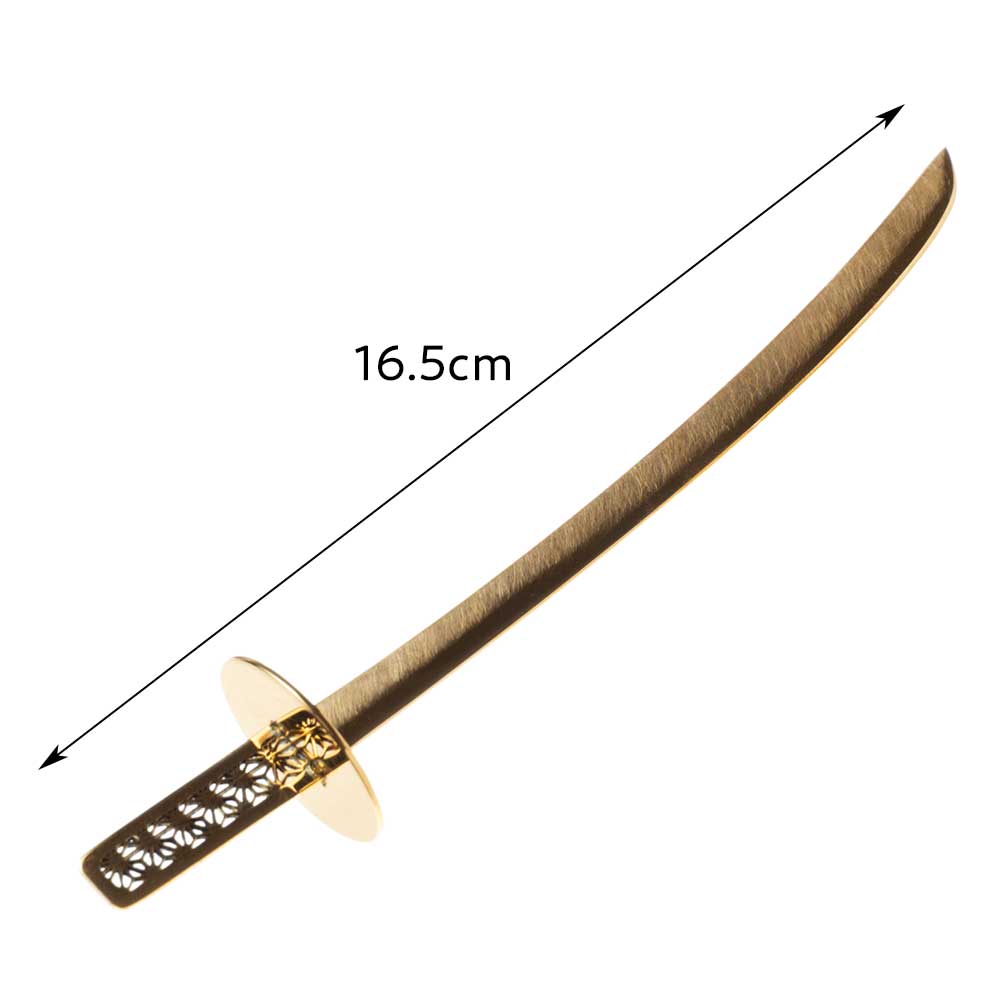 かねよし in your sheath 麻の葉(真鍮製) 日本刀しおり 置物 かねよし×共立女子大学コラボ作品『日本を贈る』 かねよし in your sheath 麻の葉(真鍮製) 日本刀しおり 置物 かねよし×共立女子大学コラボ作品『日本を贈る』