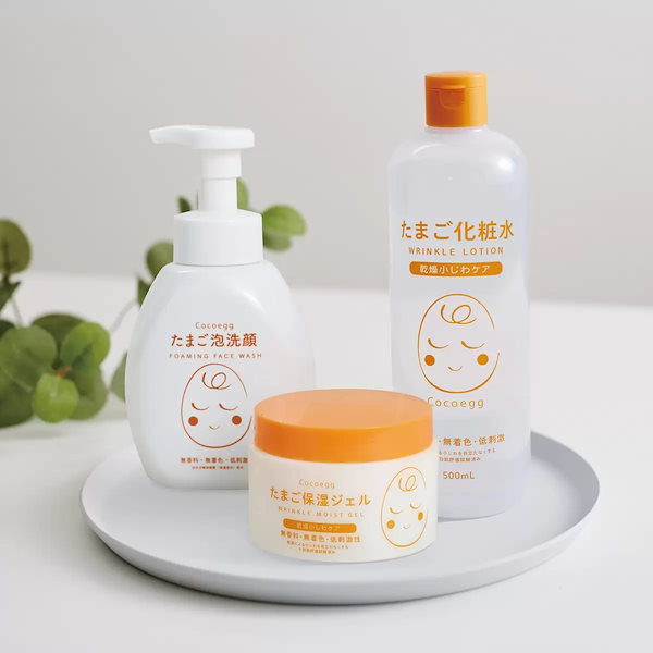 Qoo10] ココエッグ Cocoegg たまご化粧水 ジェル 泡