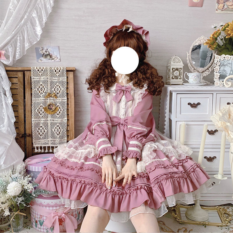 ハロウィン コスプレロリータワンピースかわいい長袖opワンピース夏と秋 レディース 衣装