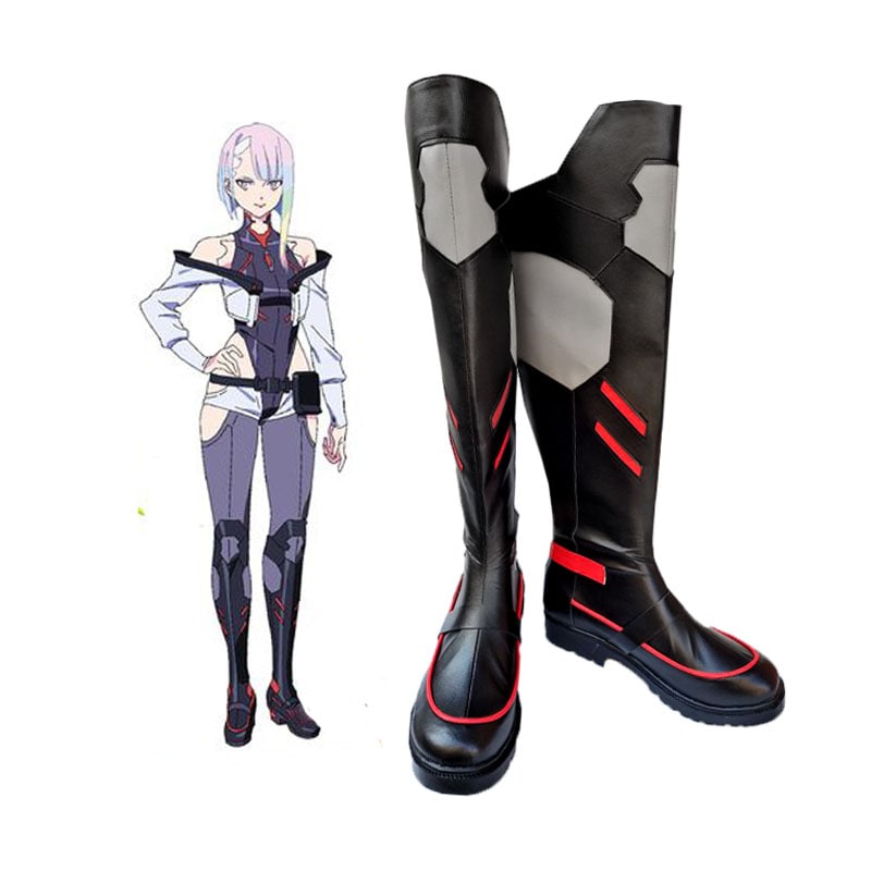 イベント コスチューム コスプレ道具 コスプレ靴 ルーシー Lucy サイバーパンク:エッジランナーズ Edgerunners Cyberpunk: スーツ 2024新作入荷