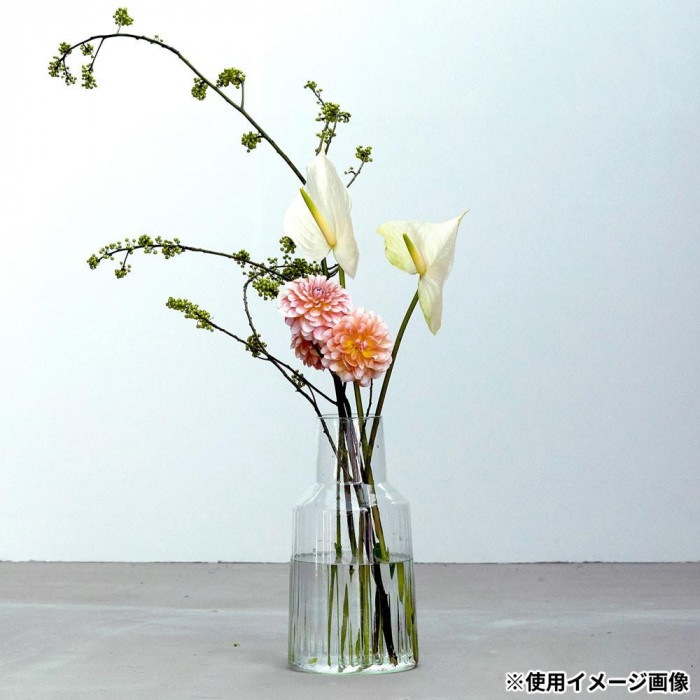 志成販売 リューズガラス フラワーベース (LL) 372303 志成販売 リューズガラス フラワーベース (LL) 372303