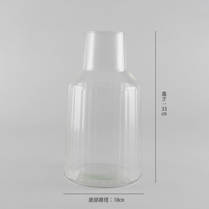 志成販売 リューズガラス フラワーベース (LL) 372303 志成販売 リューズガラス フラワーベース (LL) 372303