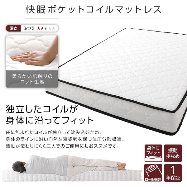 ベッド 低床 ロータイプ すのこ 木製 宮付き 棚付き コンセント付き シンプル グレイッシュ モダン ブラック ダブル ベッドフレームのみ