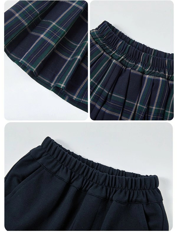 学生服 子供服 韓国風 ピアノ発表会 上下セット キッズスーツ キッズフォーマルスーツ 女の子 男の子 女児 小学校 高校生 中学生 制服 ジャケット ブラウス スカート リボン