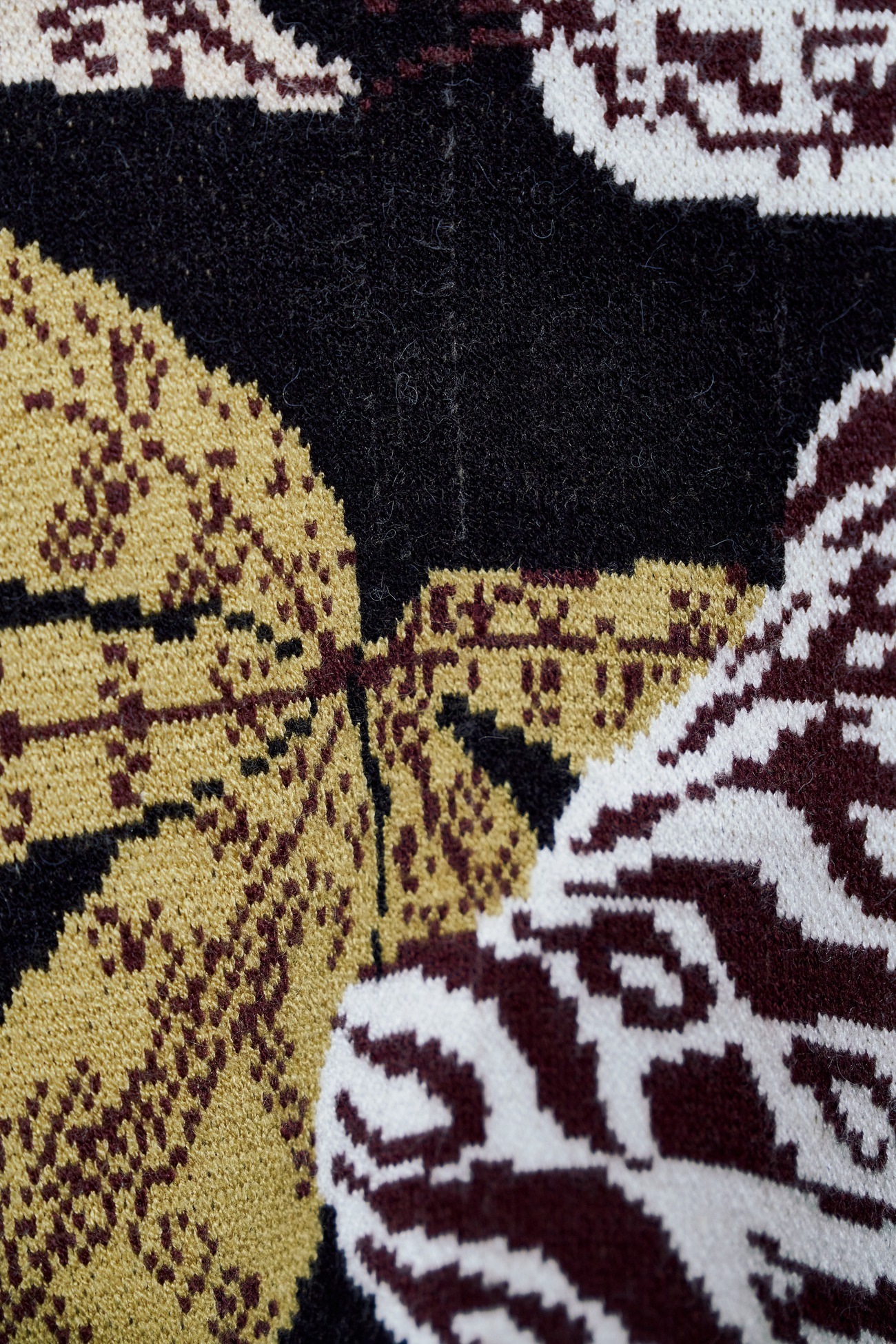 春 秋 冬 メンズ ナショナルタイド ダークウィンド タイガープリント セーター ニットTシャツ 個性的なデザイン XS S M 個性的 トップス Tシャツ シャツ ニットソー 袖あり 長袖 きれいめ