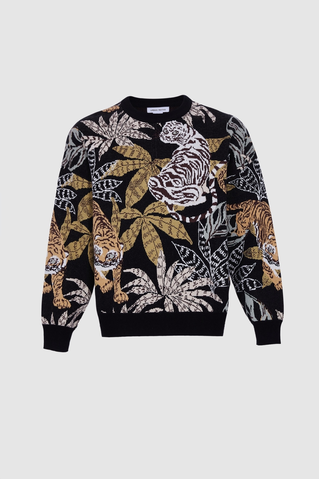 春 秋 冬 メンズ ナショナルタイド ダークウィンド タイガープリント セーター ニットTシャツ 個性的なデザイン XS S M 個性的 トップス Tシャツ シャツ ニットソー 袖あり 長袖 きれいめ