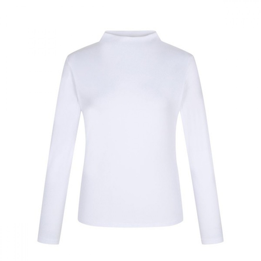[Phantom] レディースリブ付きハーフネック長袖インナーTシャツ