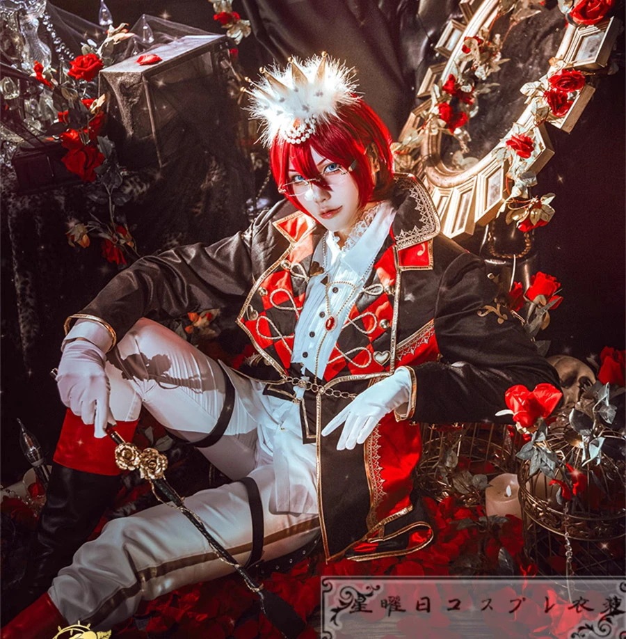 ES あんさんぶるスターズ! Eden 駆け引き ワンダーゲーム 七種茨 コスプレ衣装 コスチューム ハロウィン 仮装 変装 ES あんさんぶるスターズ! Eden 駆け引き ワンダーゲーム 七種茨 コスプレ衣装 コスチューム ハロウィン 仮装 変装