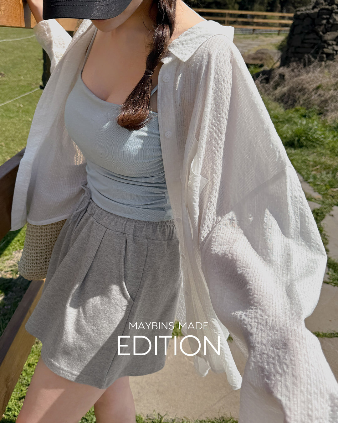 [MADE] アルームオーバーフィットシャツ