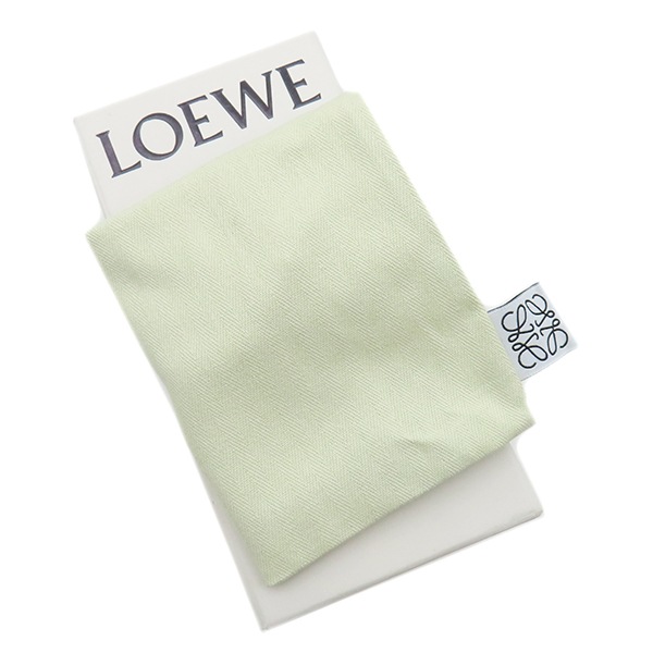 ロエベ LOEWE ショルダーストラップ ウェーブ ステッチ ショルダーストラップ レザー ブラウン ゴールド金具 茶 約93cm 【箱】【中古】