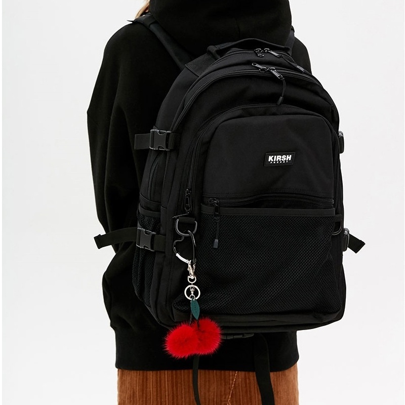 限定キーリング贈呈/POCKET STORAGE BACKPACK 韓国人気 ニセックス韓国公式正規品