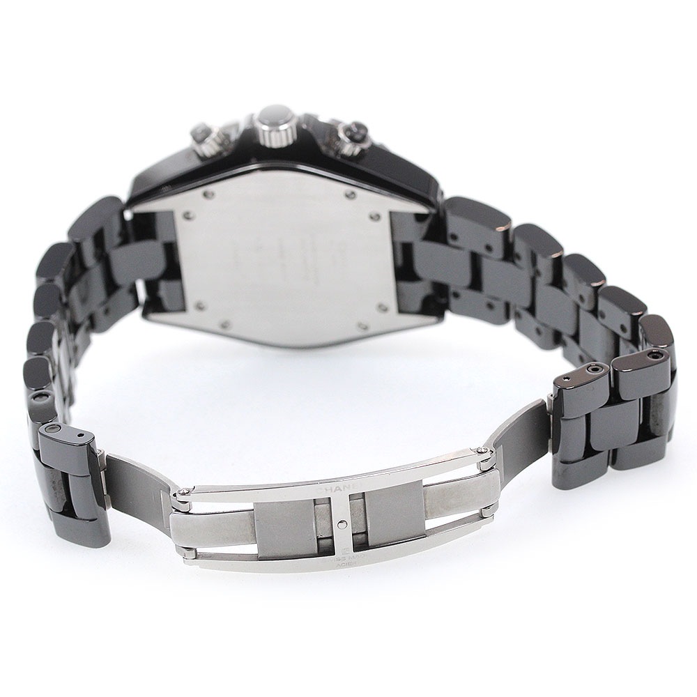 シャネル CHANEL H0940 J12 41MM 黒セラミック クロノグラフ 自動巻き メンズ 美品 _862237【中古】
