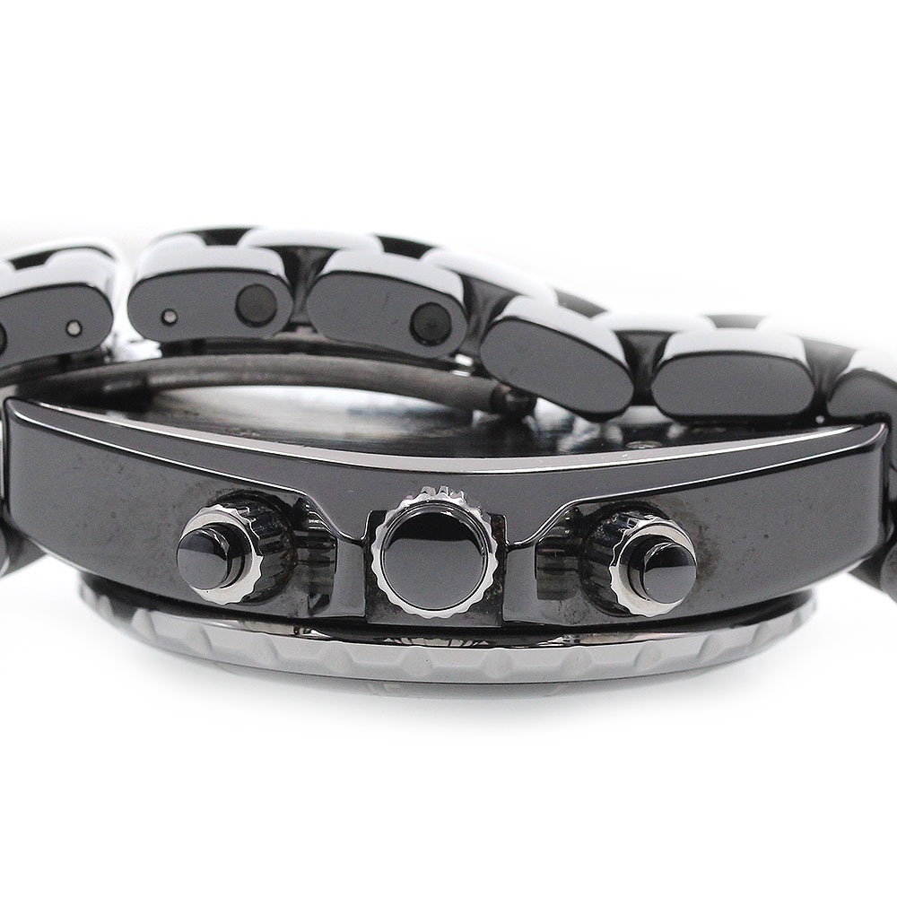 シャネル CHANEL H0940 J12 41MM 黒セラミック クロノグラフ 自動巻き メンズ 美品 _862237【中古】