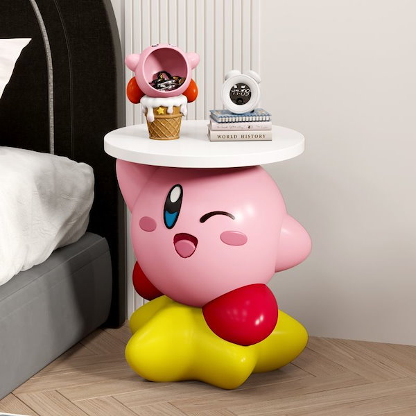 Qoo10] かわいい 星のカービィ テーブル サイド