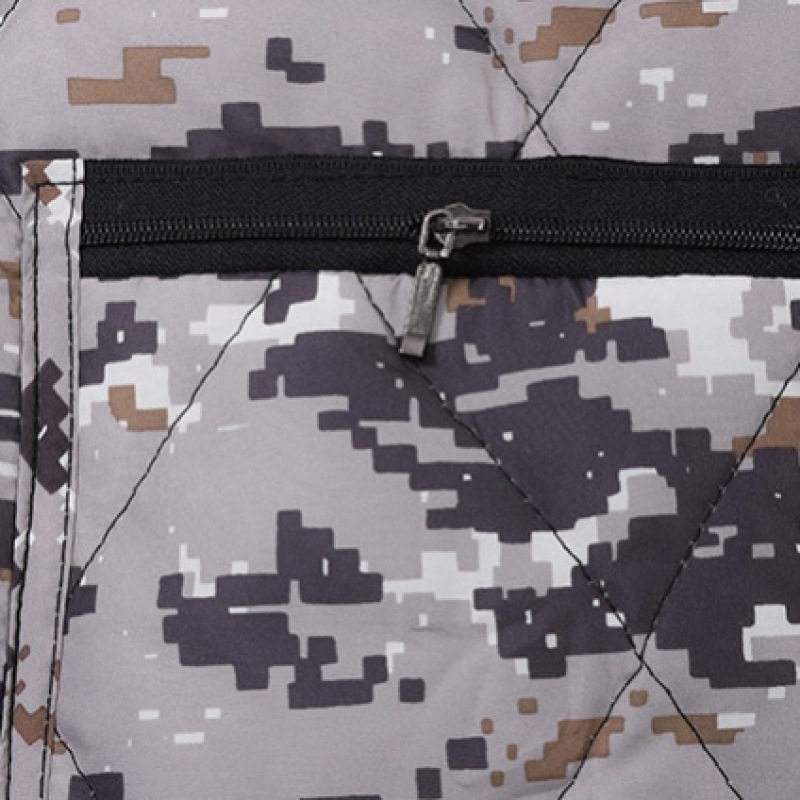 (黄水)国産デジタルフード付きウォームスーツセットSDPD0459 (黄水)国産デジタルフード付きウォームスーツセットSDPD0459