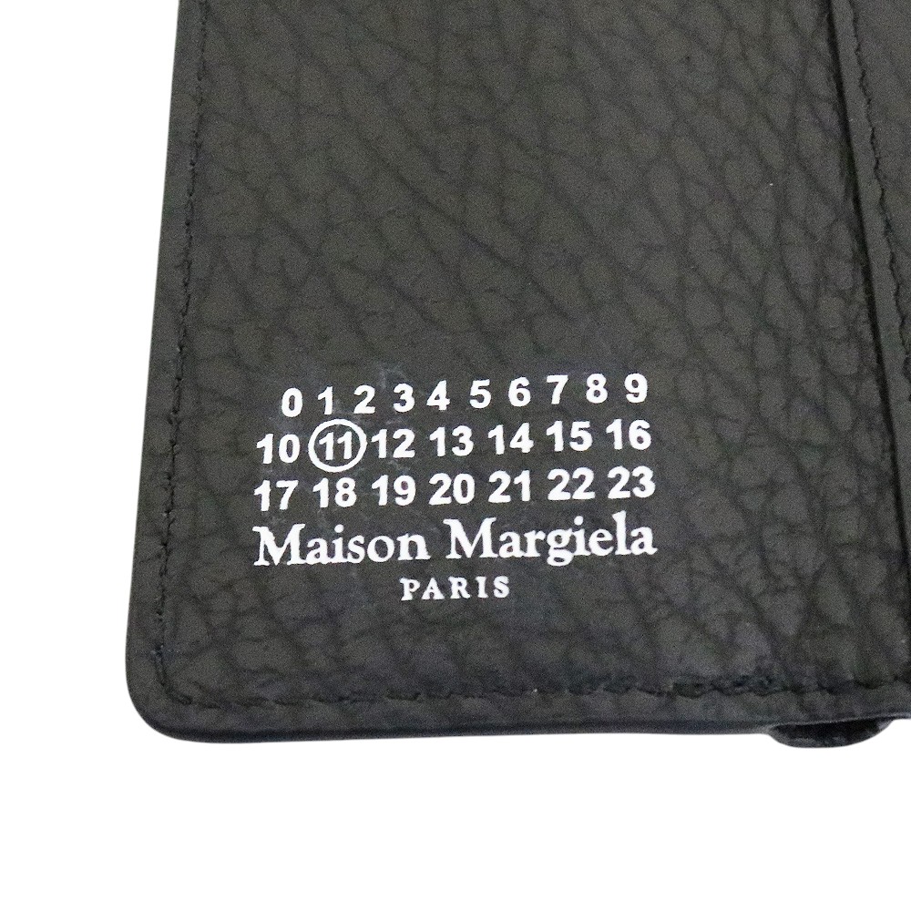 三つ折り 財布 S36UI0416 P4455 T8013 レディース メンズ コンパクト トリフォールド ウォレット 小銭入れ レザー ミニ財布 ペア 男女兼用 アノニマス 4