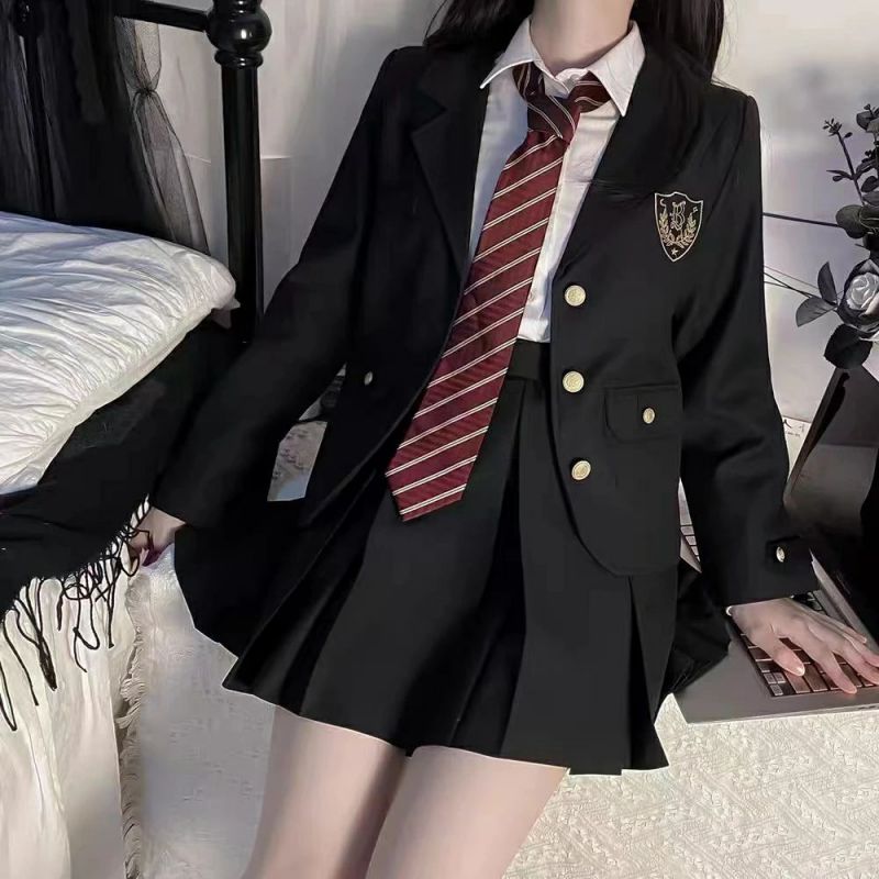 新入庫 卒業式 スーツ 女の子 卒服 韓国 高校生 制服 黒 入学式 スーツ 中学生 学生服 小学生 可愛い フォーマ ルスーツ 大きいサイズ 中高生 女子 4点セット ジャケット 白シャツ ネクタイ 新入庫 卒業式 スーツ 女の子 卒服 韓国 高校生 制服 黒 入学式 スーツ 中学生 学生服 小学生 可愛い フォーマ ルスーツ 大きいサイズ 中高生 女子 4点セット ジャケット 白シャツ ネクタイ
