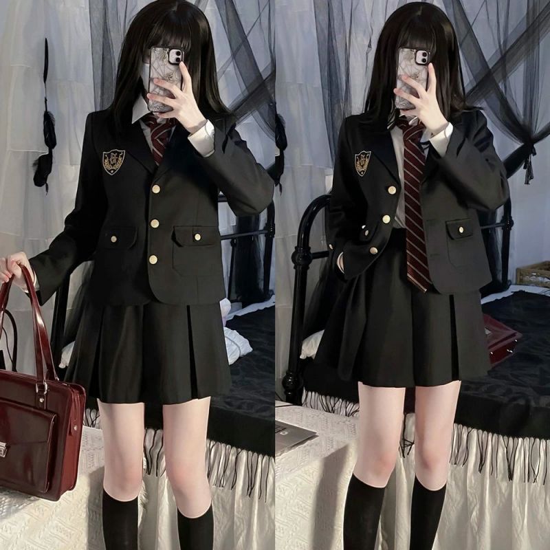 新入庫 卒業式 スーツ 女の子 卒服 韓国 高校生 制服 黒 入学式 スーツ 中学生 学生服 小学生 可愛い フォーマ ルスーツ 大きいサイズ 中高生 女子 4点セット ジャケット 白シャツ ネクタイ 新入庫 卒業式 スーツ 女の子 卒服 韓国 高校生 制服 黒 入学式 スーツ 中学生 学生服 小学生 可愛い フォーマ ルスーツ 大きいサイズ 中高生 女子 4点セット ジャケット 白シャツ ネクタイ