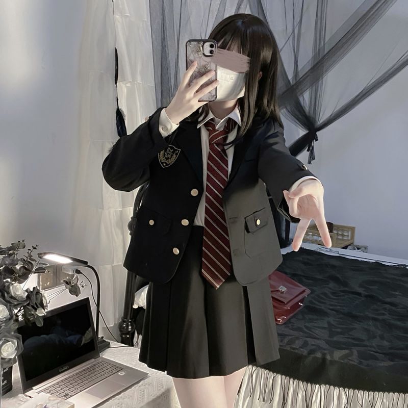 新入庫 卒業式 スーツ 女の子 卒服 韓国 高校生 制服 黒 入学式 スーツ 中学生 学生服 小学生 可愛い フォーマ ルスーツ 大きいサイズ 中高生 女子 4点セット ジャケット 白シャツ ネクタイ 新入庫 卒業式 スーツ 女の子 卒服 韓国 高校生 制服 黒 入学式 スーツ 中学生 学生服 小学生 可愛い フォーマ ルスーツ 大きいサイズ 中高生 女子 4点セット ジャケット 白シャツ ネクタイ