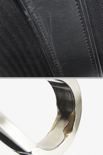 激レア美品エルメスアカプルコオディナトゥール2WAYブリーフケースビジネスバッグ書類かばんブラックトワルシェブロンレザー 激レア美品エルメスアカプルコオディナトゥール2WAYブリーフケースビジネスバッグ書類かばんブラックトワルシェブロンレザー