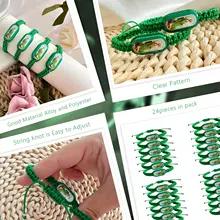 24 個グリーン聖ジュードブレスレットロザリオ手作りメキシコブレスレットサンジュダスタデオ手作りジュエリー完璧なギフト 24 個グリーン聖ジュードブレスレットロザリオ手作りメキシコブレスレットサンジュダスタデオ手作りジュエリー完璧なギフト