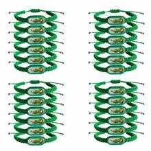 24 個グリーン聖ジュードブレスレットロザリオ手作りメキシコブレスレットサンジュダスタデオ手作りジュエリー完璧なギフト 24 個グリーン聖ジュードブレスレットロザリオ手作りメキシコブレスレットサンジュダスタデオ手作りジュエリー完璧なギフト