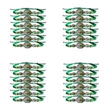 24 個グリーン聖ジュードブレスレットロザリオ手作りメキシコブレスレットサンジュダスタデオ手作りジュエリー完璧なギフト 24 個グリーン聖ジュードブレスレットロザリオ手作りメキシコブレスレットサンジュダスタデオ手作りジュエリー完璧なギフト