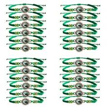 24 個グリーン聖ジュードブレスレットロザリオ手作りメキシコブレスレットサンジュダスタデオ手作りジュエリー完璧なギフト 24 個グリーン聖ジュードブレスレットロザリオ手作りメキシコブレスレットサンジュダスタデオ手作りジュエリー完璧なギフト