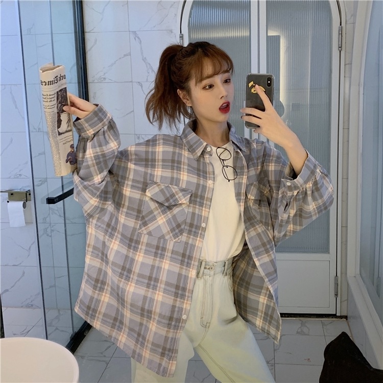 オーバーサイズチェック柄シャツ トップス シャツ 袖あり 長袖 Vネック 襟付き 前開き 綿 かわいい 大人可愛い シンプル カジュアル おしゃれ お洒落 大人可愛い 大人女子 こなれ感 ラフ オーバーサイズチェック柄シャツ トップス シャツ 袖あり 長袖 Vネック 襟付き 前開き 綿 かわいい 大人可愛い シンプル カジュアル おしゃれ お洒落 大人可愛い 大人女子 こなれ感 ラフ