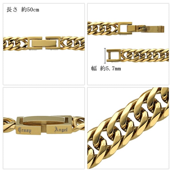 クレイジーエンジェル Crazy Angel サージカルステンレス ゴールドカラー クレイジーエンジェル Crazy Angel サージカルステンレス ゴールドカラー