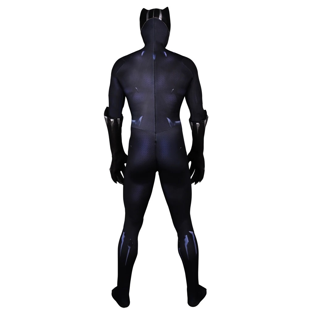 【予約商品】赤字販売 コスプレ衣装 コスチューム マスク付 全身タイツ bodysuits Full Panther Black ブラックパンサー アベンジャーズ：インフィニティウォー
