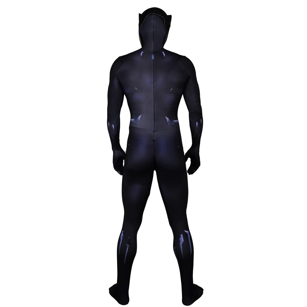 【予約商品】赤字販売 コスプレ衣装 コスチューム マスク付 全身タイツ bodysuits Full Panther Black ブラックパンサー アベンジャーズ：インフィニティウォー