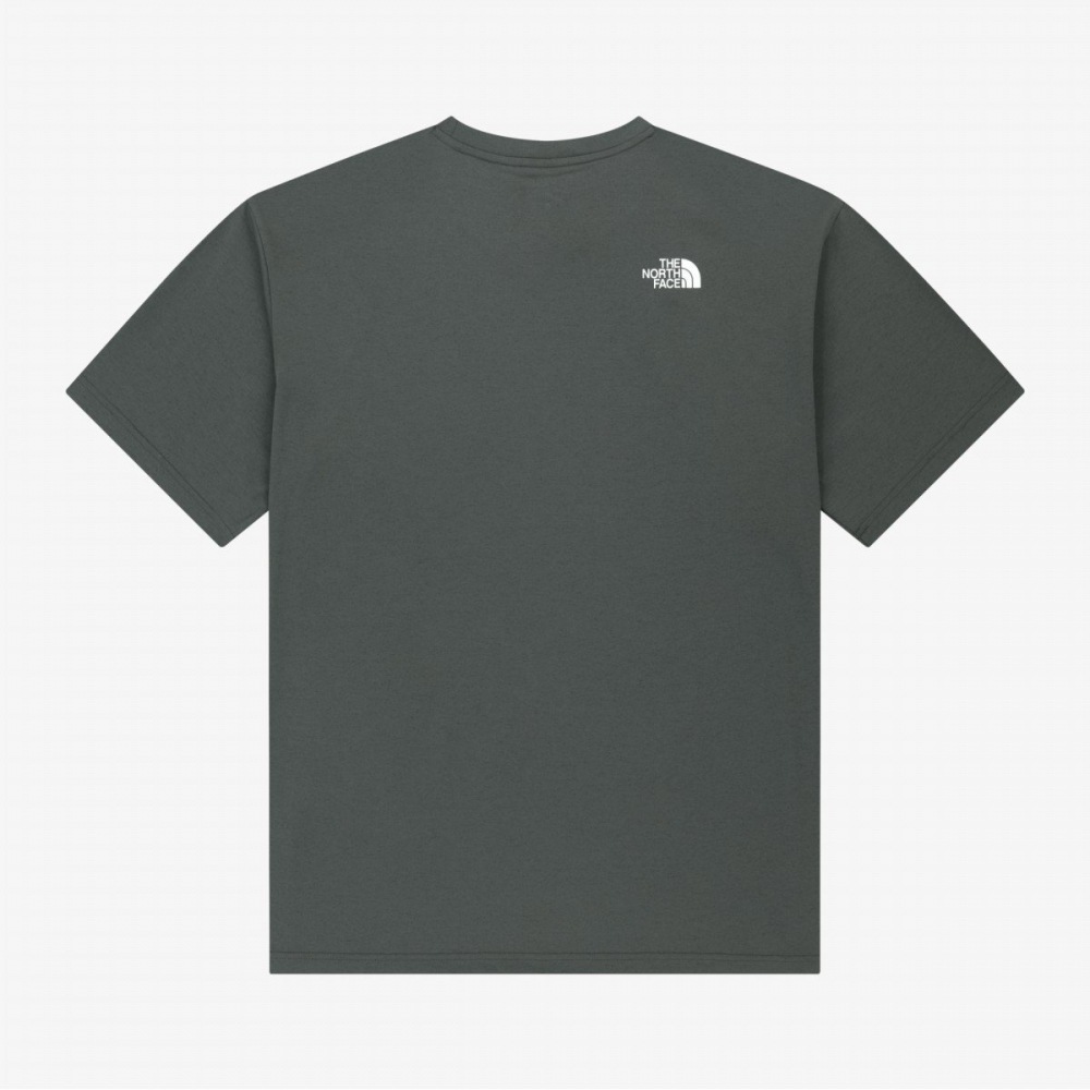 ノースフェイス Misty ロゴ 半袖 ラウンドTシャツ DARK GRAY NT7UR13K ノースフェイス Misty ロゴ 半袖 ラウンドTシャツ DARK GRAY NT7UR13K