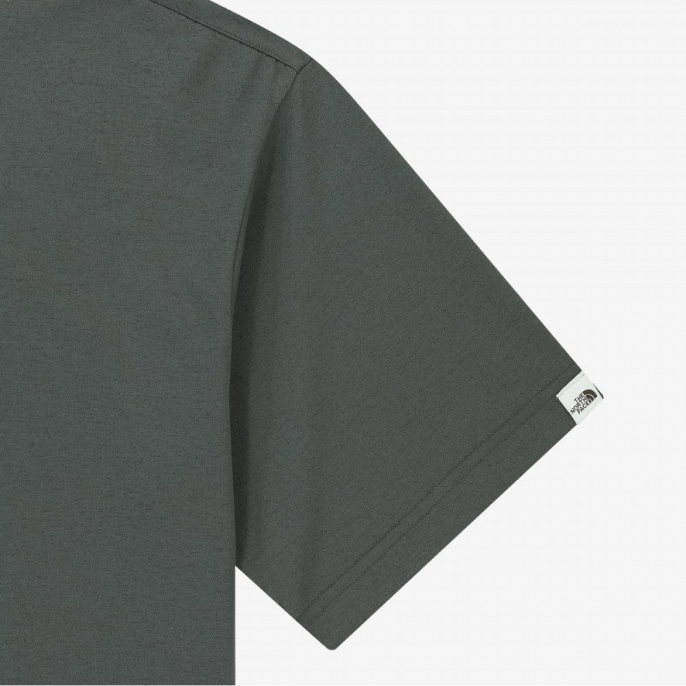 ノースフェイス Misty ロゴ 半袖 ラウンドTシャツ DARK GRAY NT7UR13K ノースフェイス Misty ロゴ 半袖 ラウンドTシャツ DARK GRAY NT7UR13K