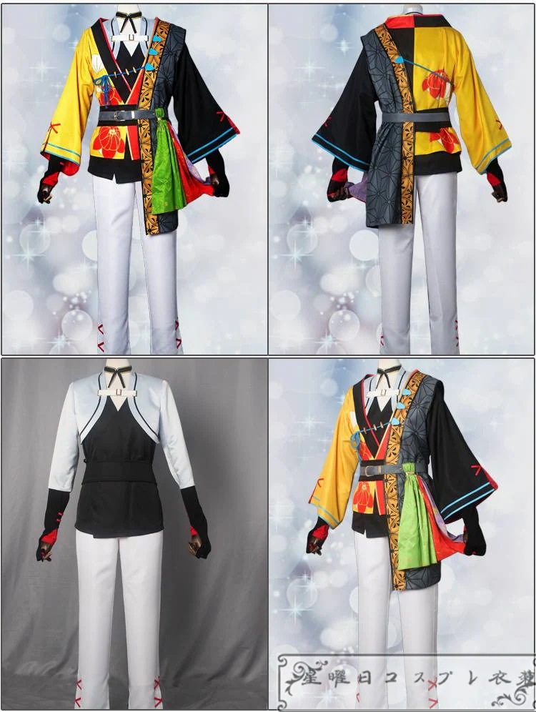 ES あんさんぶるスターズ! SS編 2nd Stageサブマリン 神崎颯馬 蓮巳敬人 鬼龍紅郎 コスプレ衣装 コスチューム ハロウィン 変装 仮装