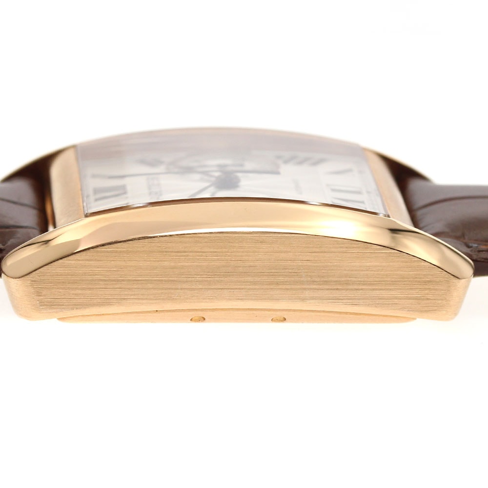 カルティエ CARTIER W5330005 タンクMC クロノグラフ K18PG 自動巻き メンズ 良品 保証書付き_832236【中古】