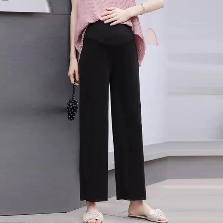 触冷感ワイドパンツ薄妊婦服リブ産前ガウチョパンツガウチョ妊娠ウエスト調整脚脚長マタニティウエアボトムスストレッチウェア産後レディース部屋着ロングパンツサマーパンツマタニティパンツ2枚セット 触冷感ワイドパンツ薄妊婦服リブ産前ガウチョパンツガウチョ妊娠ウエスト調整脚脚長マタニティウエアボトムスストレッチウェア産後レディース部屋着ロングパンツサマーパンツマタニティパンツ2枚セット
