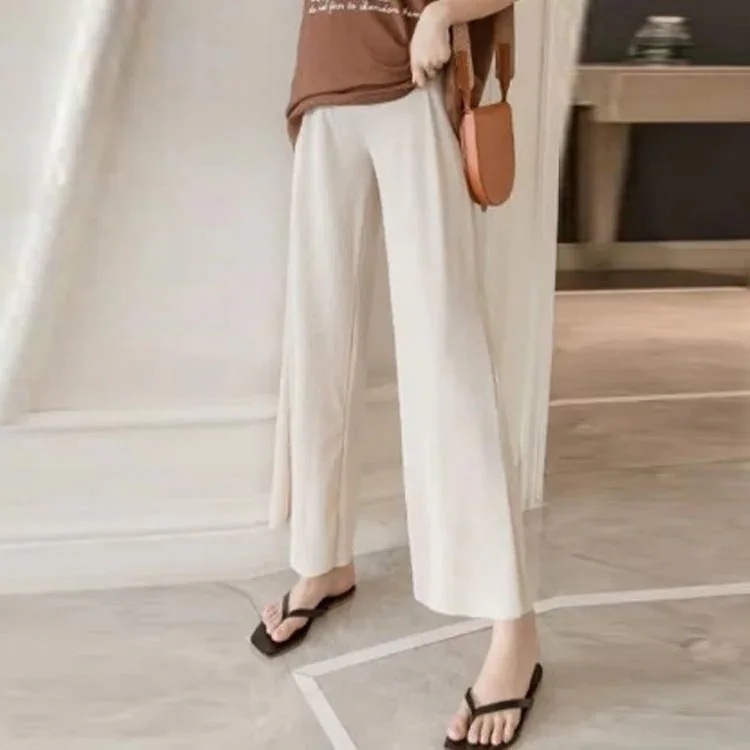 触冷感ワイドパンツ薄妊婦服リブ産前ガウチョパンツガウチョ妊娠ウエスト調整脚脚長マタニティウエアボトムスストレッチウェア産後レディース部屋着ロングパンツサマーパンツマタニティパンツ2枚セット 触冷感ワイドパンツ薄妊婦服リブ産前ガウチョパンツガウチョ妊娠ウエスト調整脚脚長マタニティウエアボトムスストレッチウェア産後レディース部屋着ロングパンツサマーパンツマタニティパンツ2枚セット