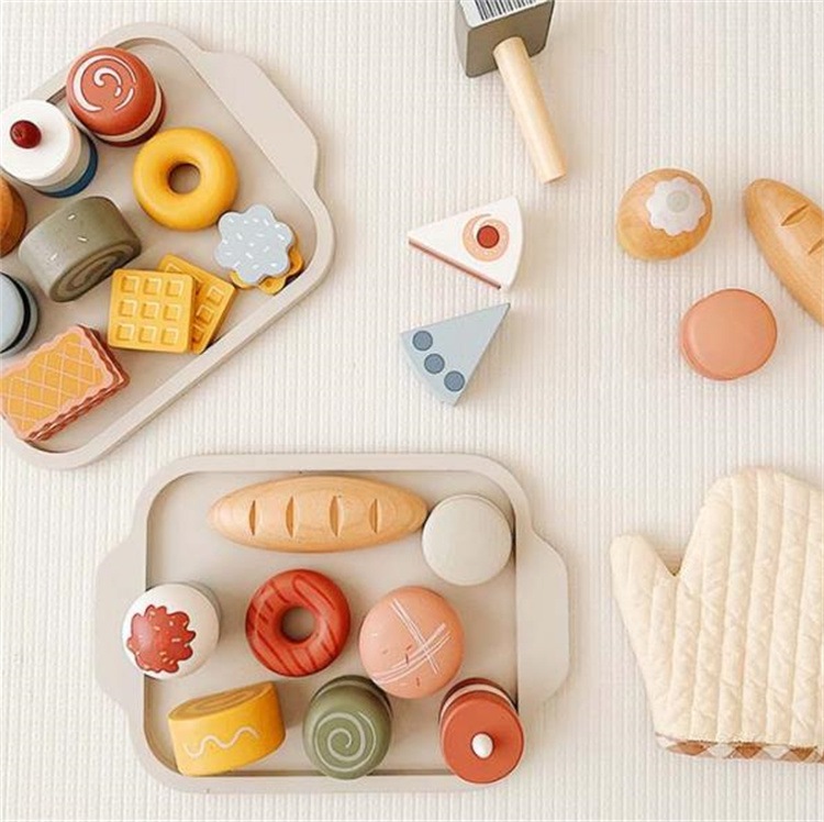 早い者勝ち 焼き菓子 甘いもの 知育用品 台所 洋食 木質 3-7歳 ケーキ 菓子 おもちゃ 子供 ままごと子供用おもちゃ 誕生日プレゼント