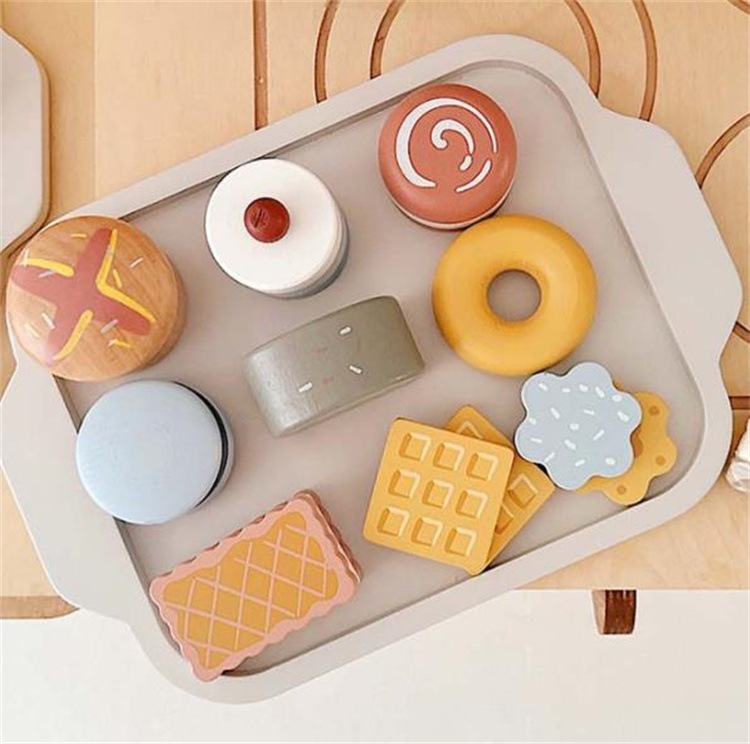 早い者勝ち 焼き菓子 甘いもの 知育用品 台所 洋食 木質 3-7歳 ケーキ 菓子 おもちゃ 子供 ままごと子供用おもちゃ 誕生日プレゼント