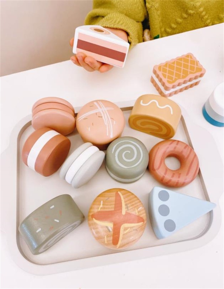 早い者勝ち 焼き菓子 甘いもの 知育用品 台所 洋食 木質 3-7歳 ケーキ 菓子 おもちゃ 子供 ままごと子供用おもちゃ 誕生日プレゼント