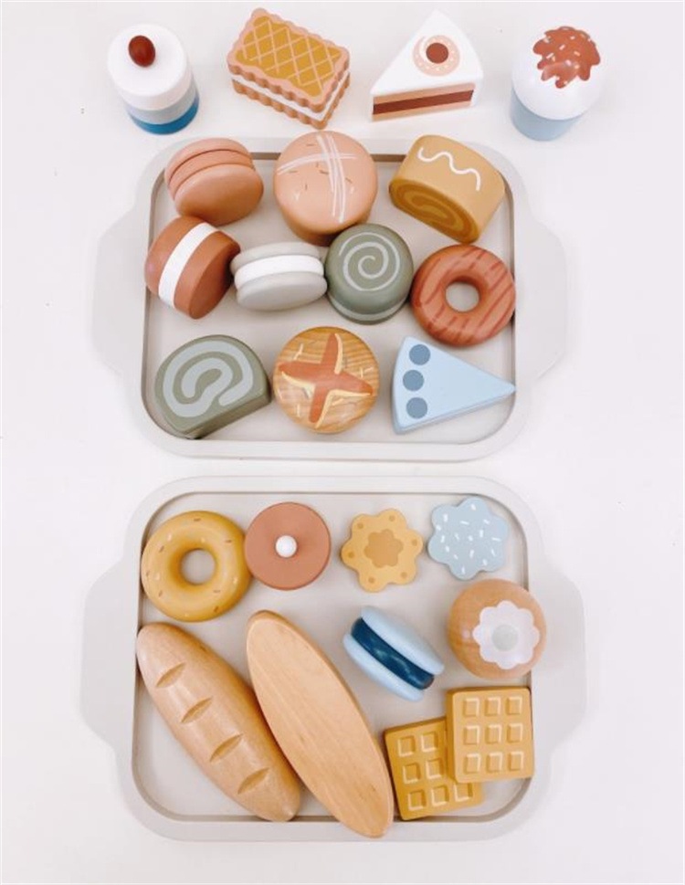 早い者勝ち 焼き菓子 甘いもの 知育用品 台所 洋食 木質 3-7歳 ケーキ 菓子 おもちゃ 子供 ままごと子供用おもちゃ 誕生日プレゼント