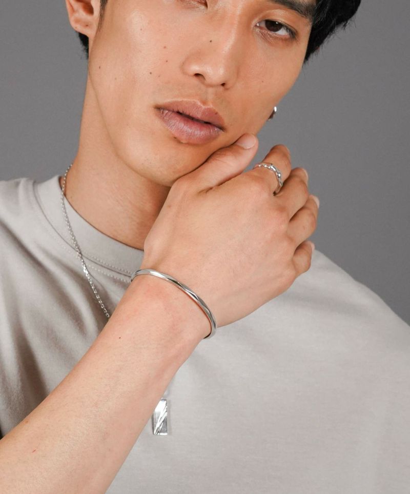 バングル ブレスレット メンズ リム バングル SV925 LH-1BA046 【ネコポス】 バングル ブレスレット メンズ リム バングル SV925 LH-1BA046 【ネコポス】