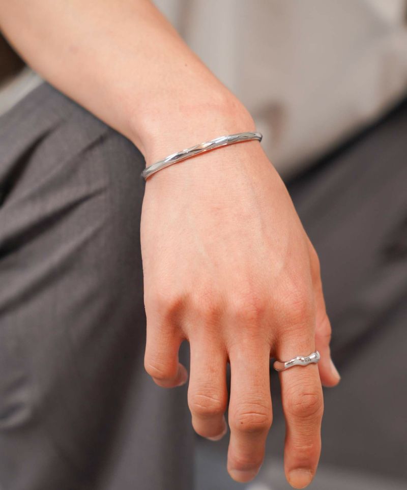 バングル ブレスレット メンズ リム バングル SV925 LH-1BA046 【ネコポス】 バングル ブレスレット メンズ リム バングル SV925 LH-1BA046 【ネコポス】